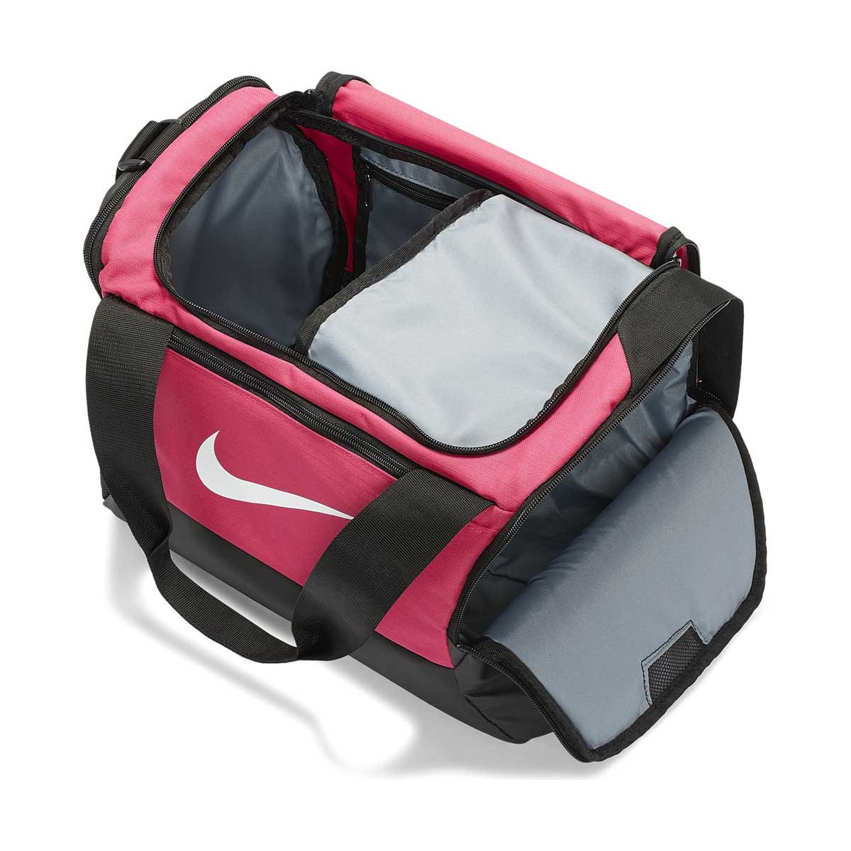 Nike Nike Brasilia X-small Duffel - 9.0, Echo Pink/University Red/Dyna–