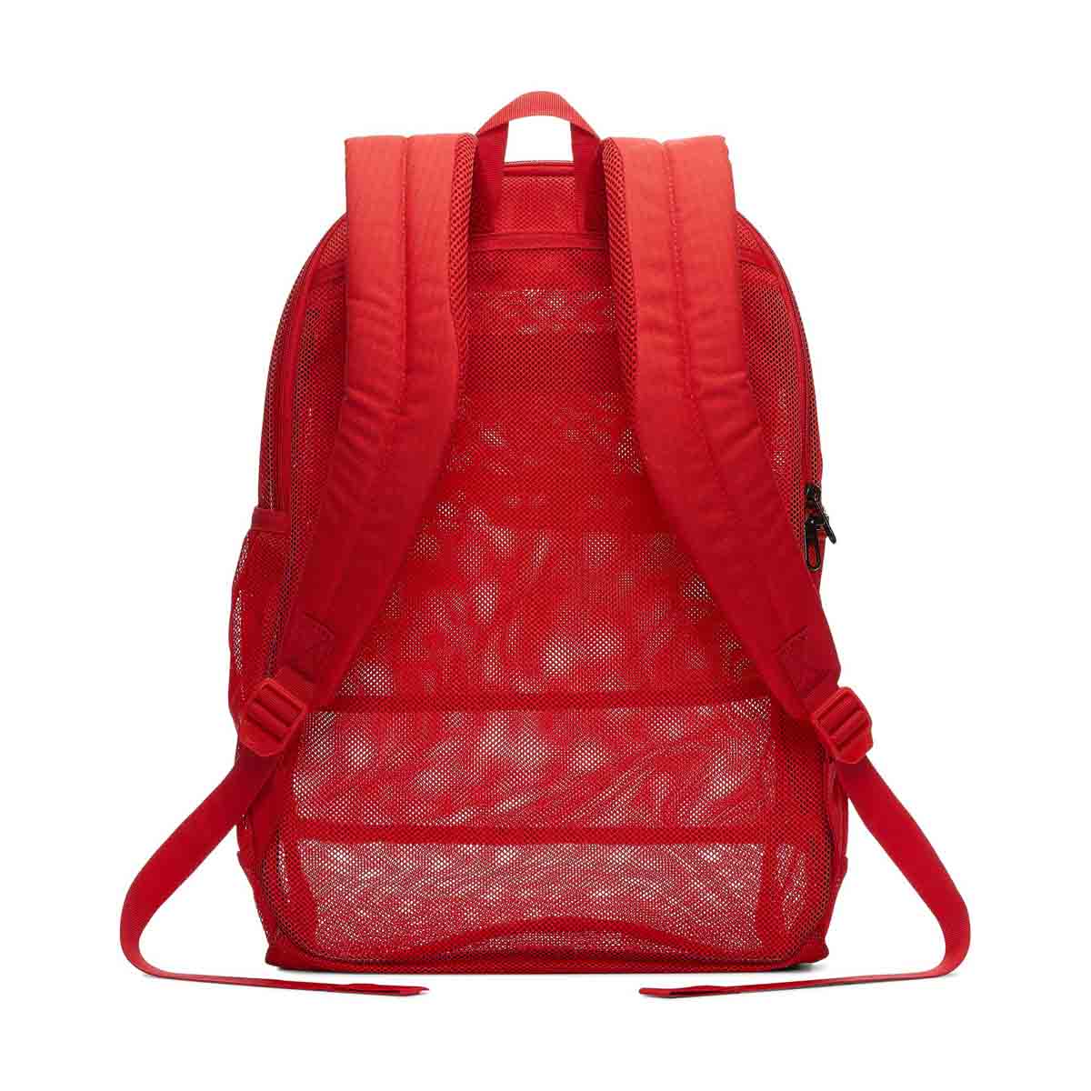 nike brasilia mesh backpack red