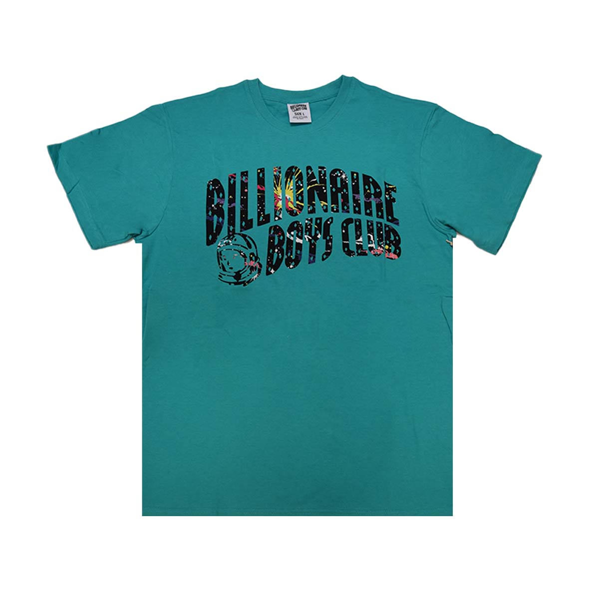 811-9200 BB COSMIC ARCH SS TEE BRIGHT AQUA - 