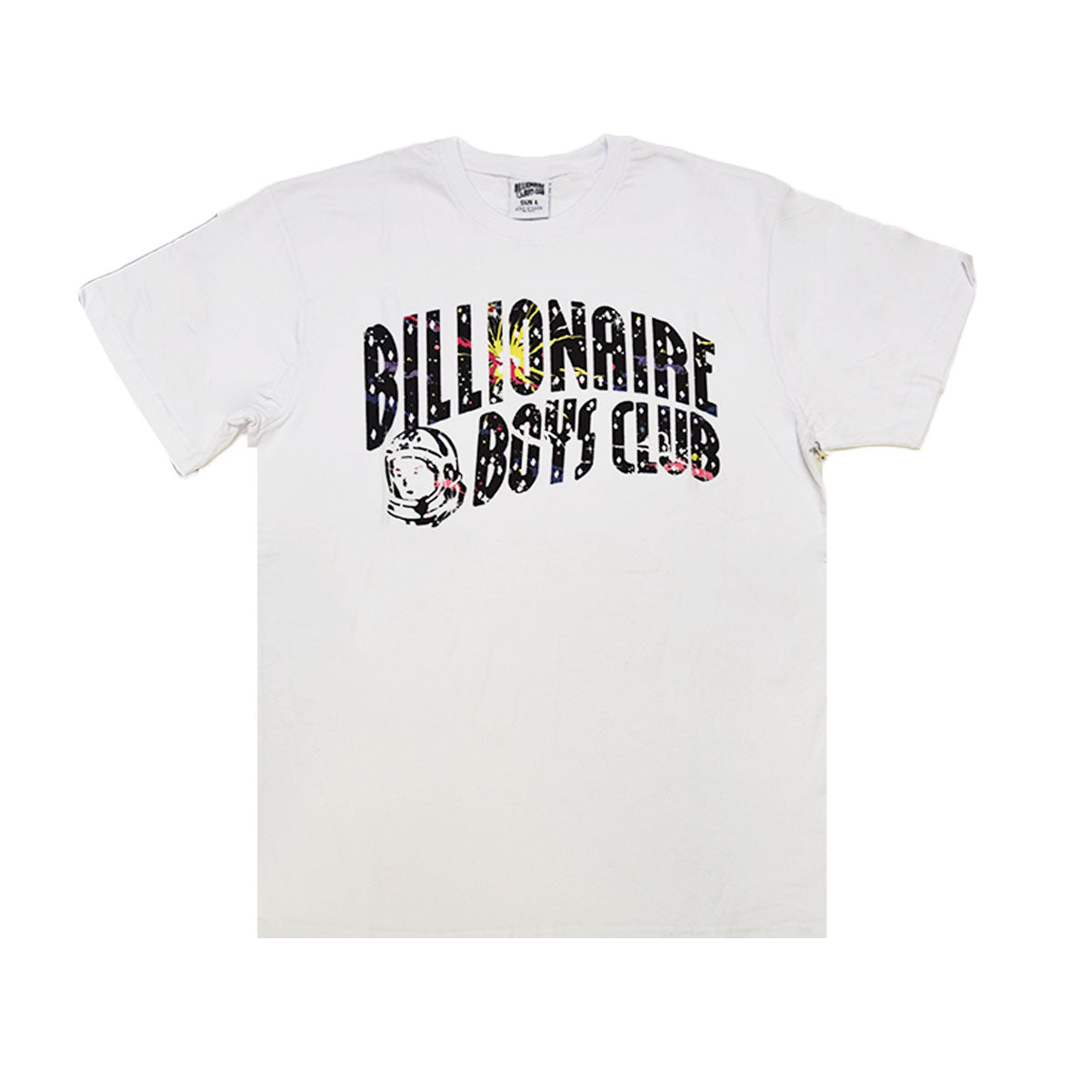 811-9200 BB COSMIC ARCH SS TEE WHITE - 