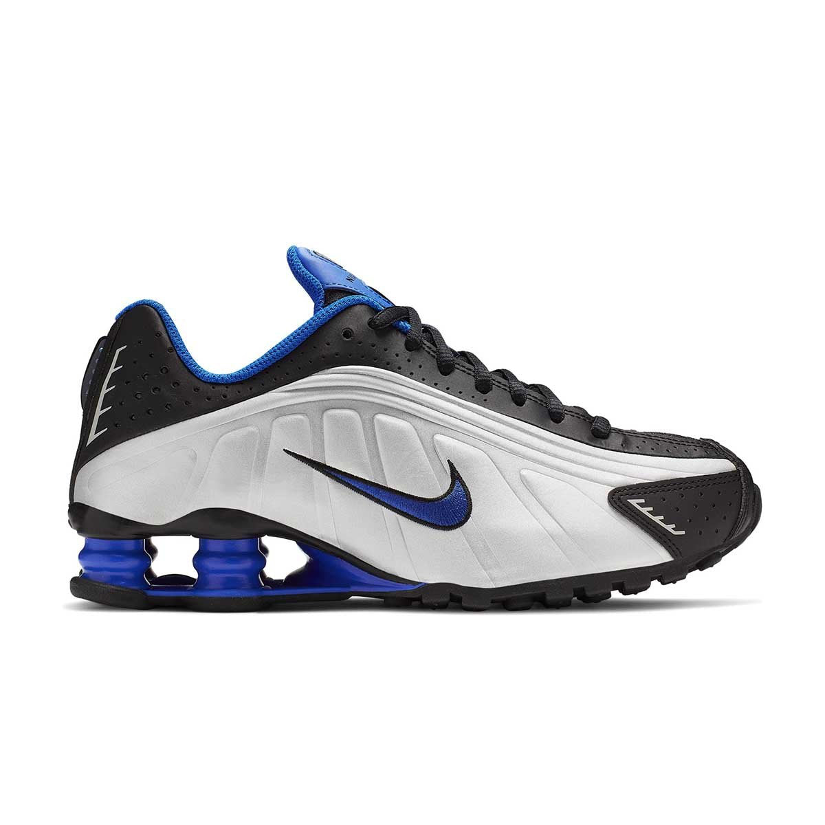 Black nike shox for kids on sale