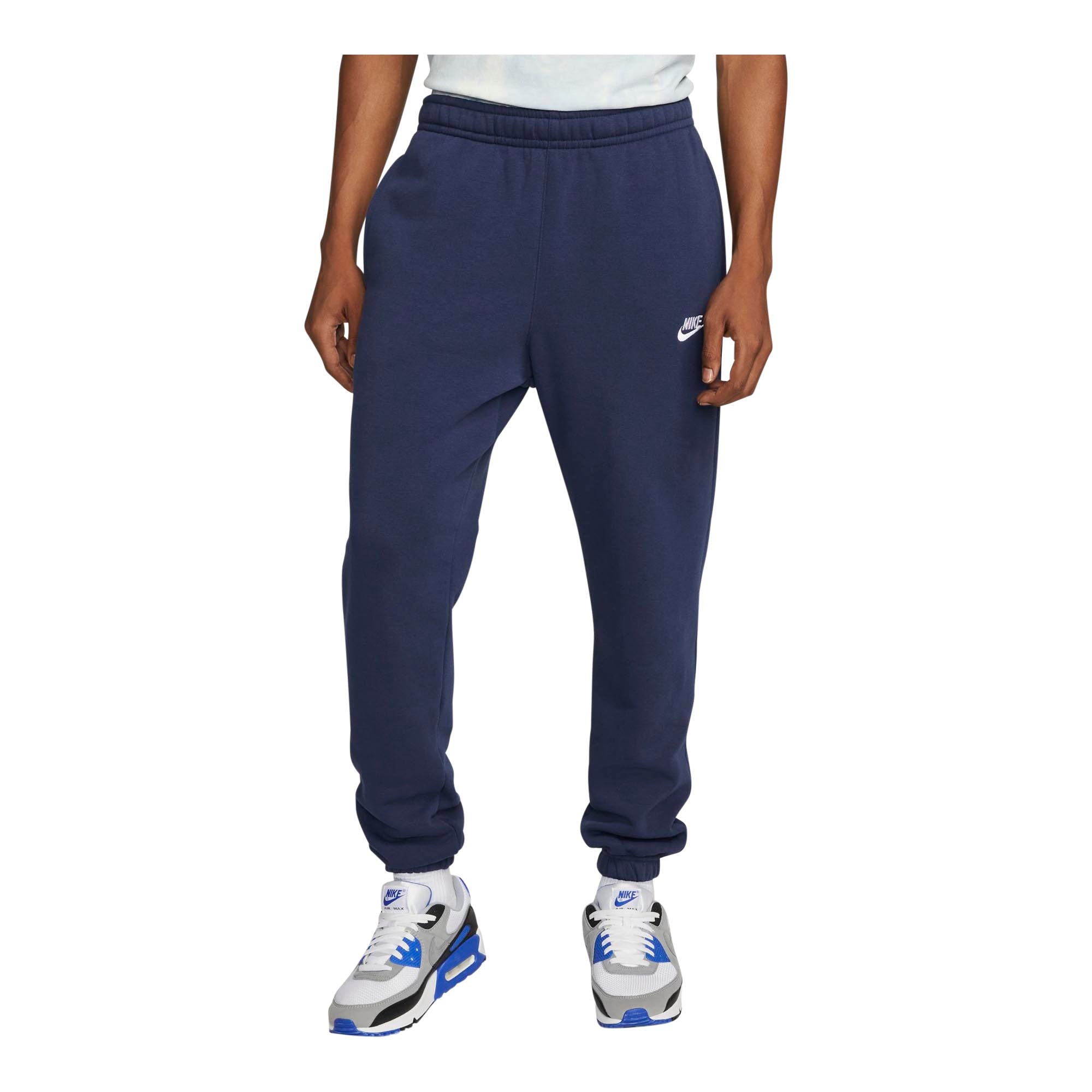 Navy blue nike sweats hotsell