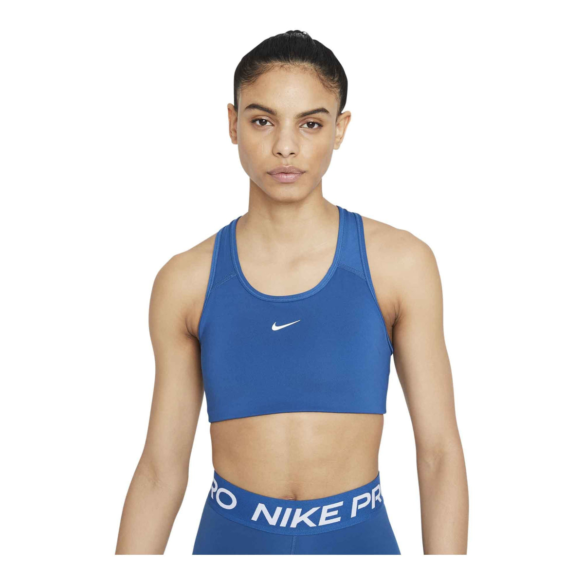 Nike Swoosh Women's Medium-Support 1-Piece Pad Sports Bra - The