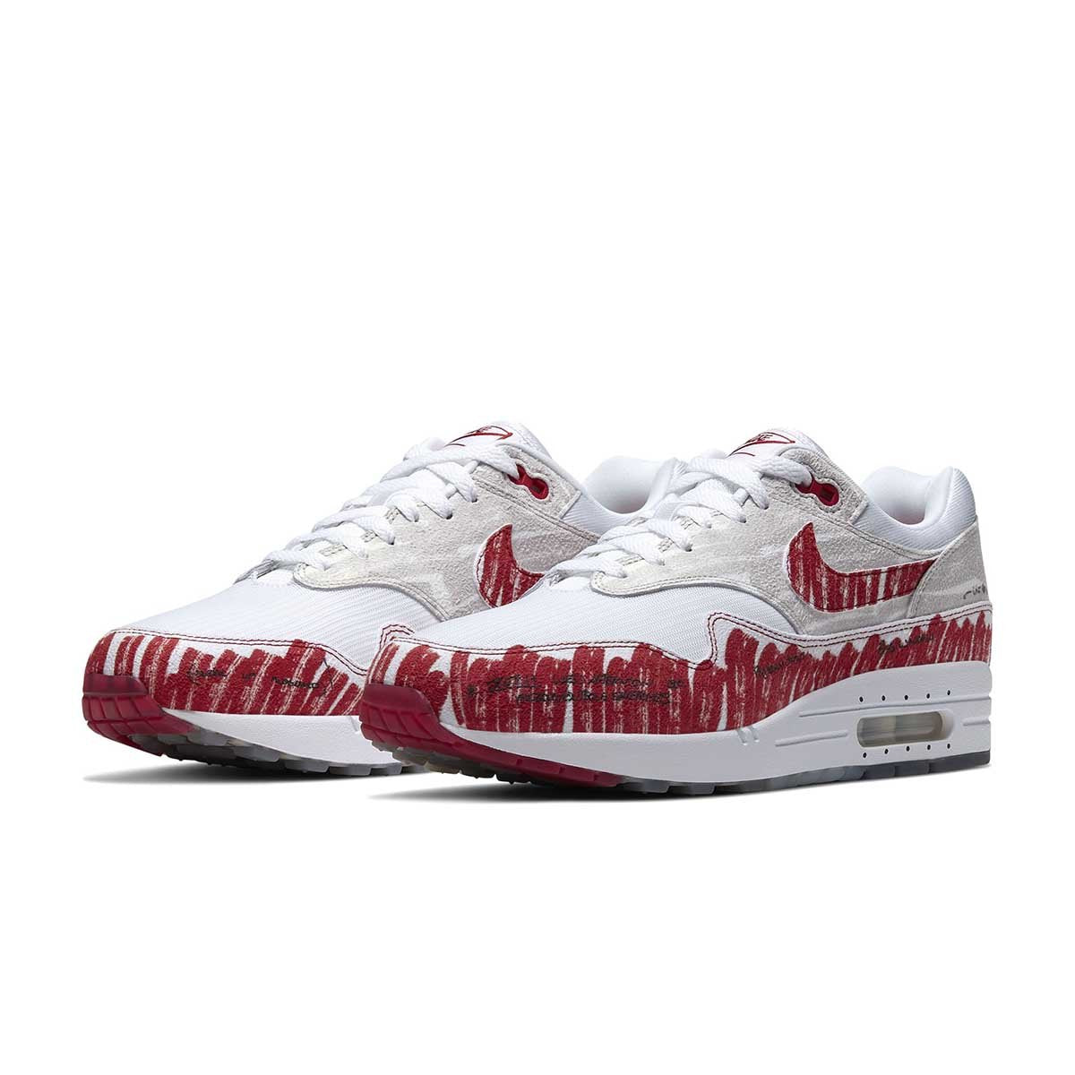 Nike air max sketch to shelf white Clearance