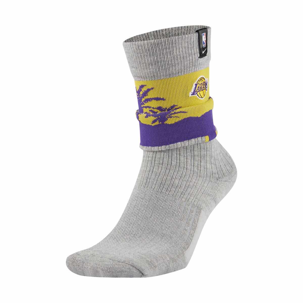 Los Angeles Lakers Courtside Nike NBA Crew Socks