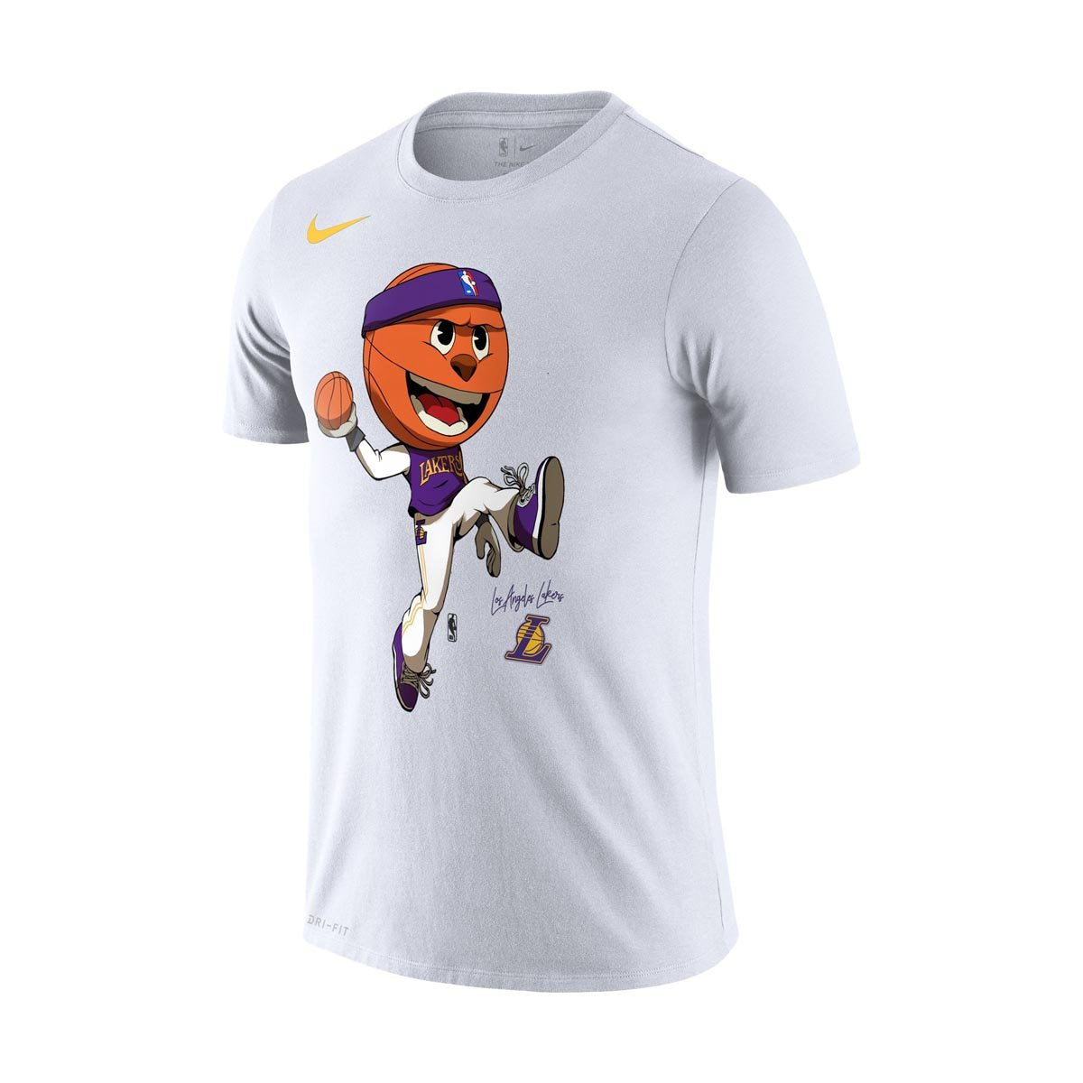 Lakers Mascot Men&#39;s Nike Dri-FIT NBA T-Shirt