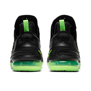 Men's LeBron 18 Black/Electric Green