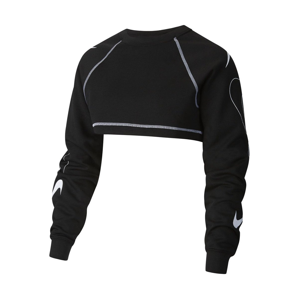 Nike Sportswear Swoosh Women's Cropped Fleece Crew - 