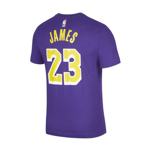 LeBron James Lakers Statement Edition Men's Jordan NBA T-Shirt