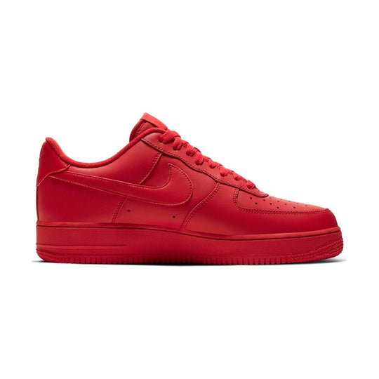 Nike Red Air Force 1 Shoes
