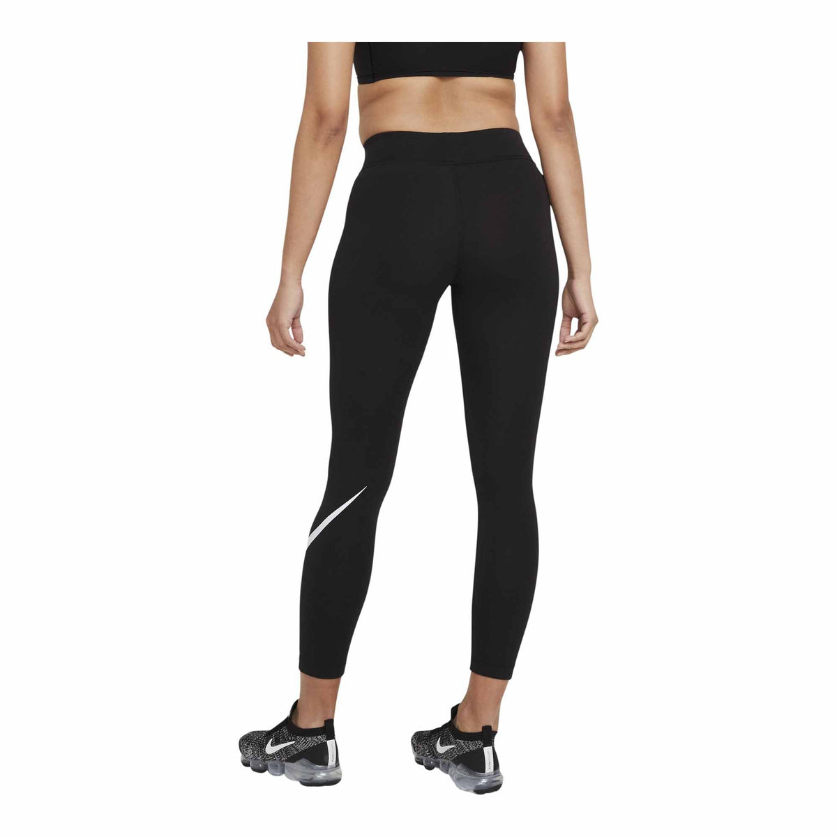 Women's 7/8 Mid-Rise Leggings Nike Sportswear Essential Swoosh