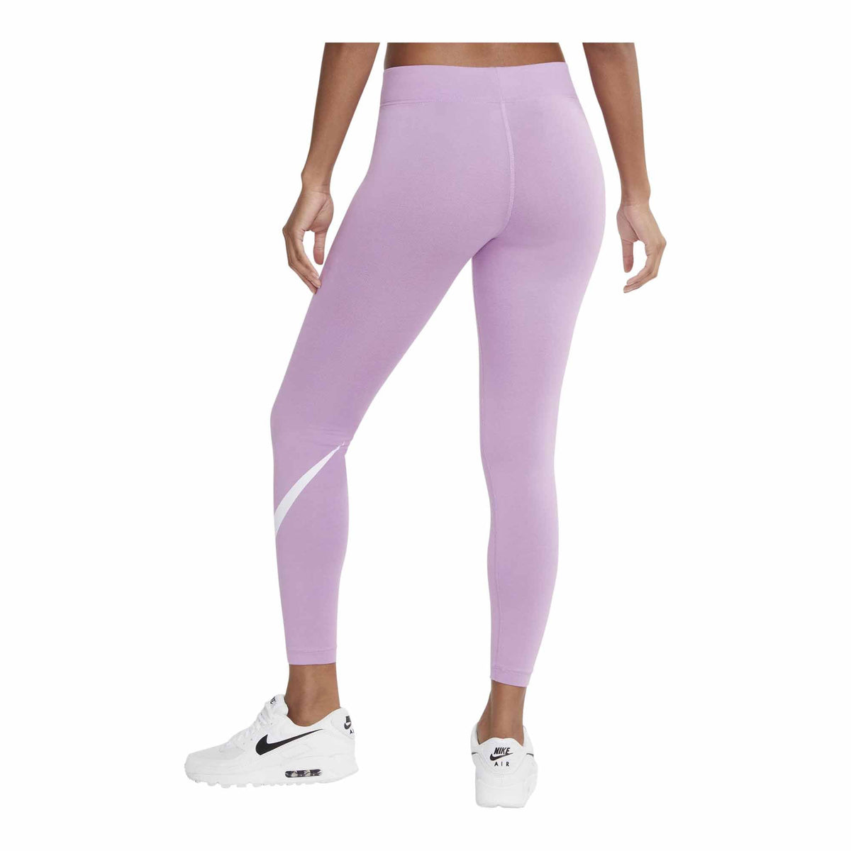 Women's Nike Sportswear Essential Mid-Rise Swoosh Leggings – The