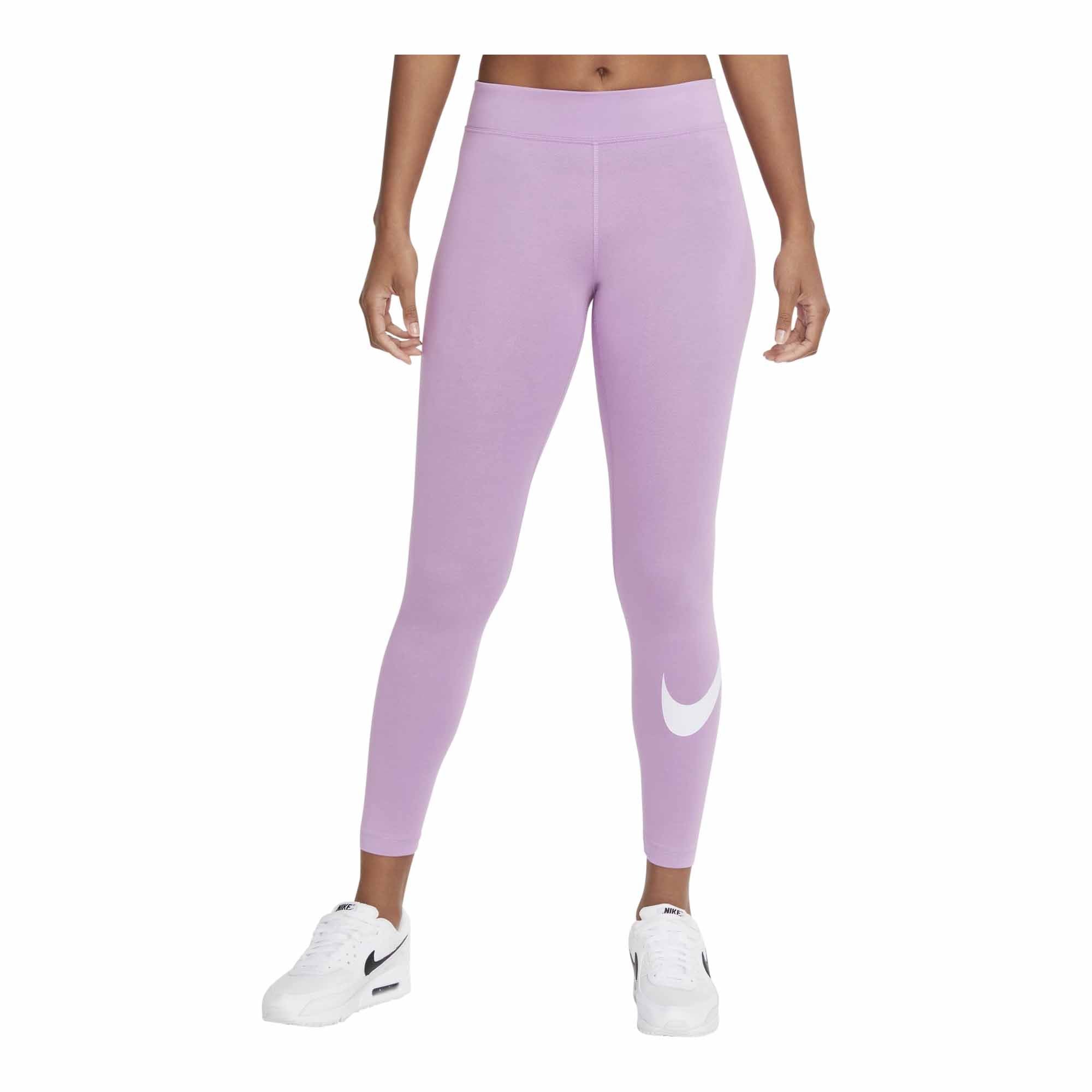 Nike Sportswear Essential Women's Mid-Rise Swoosh Leggings - 