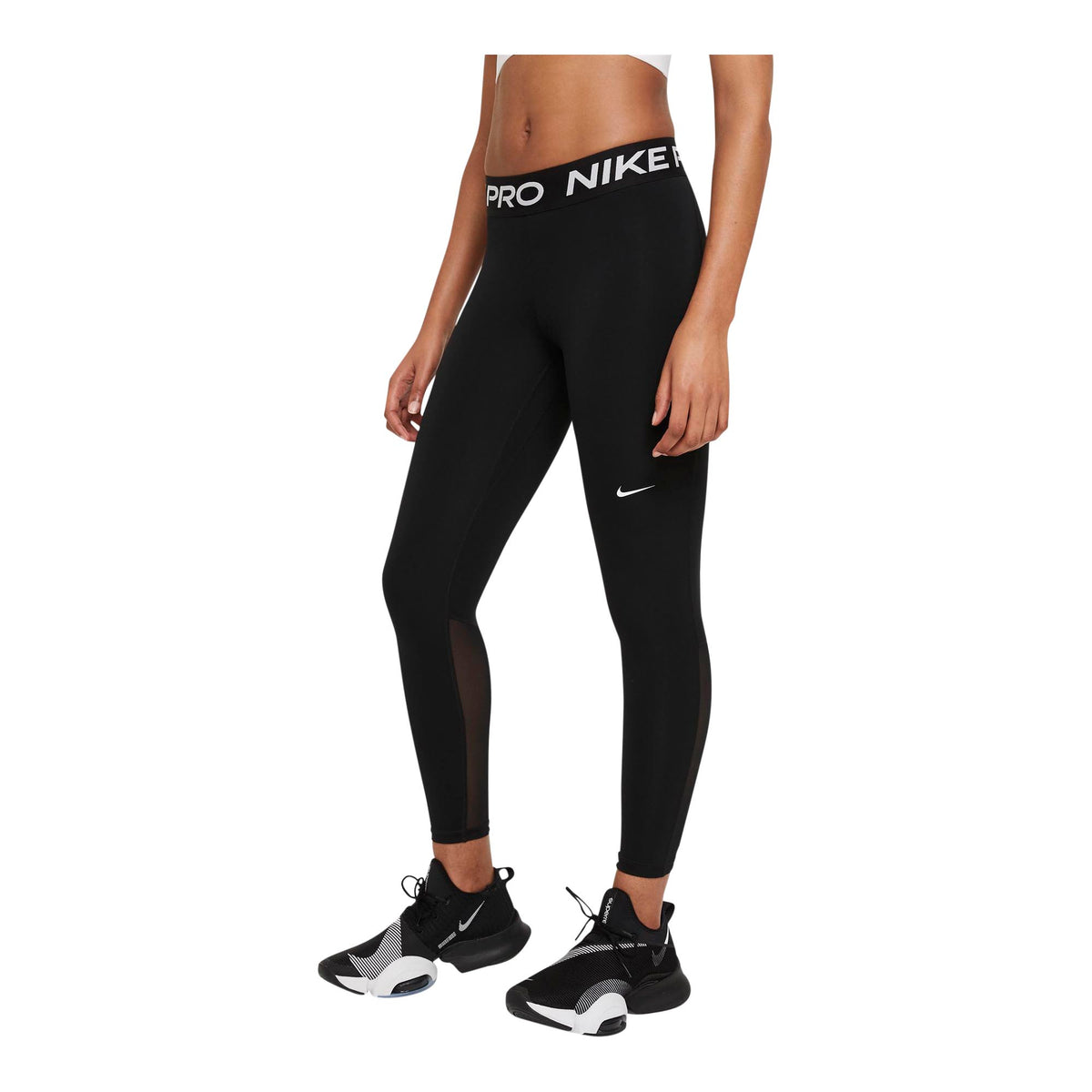 Nike Pro Women&#39;s Mid-Rise Leggings