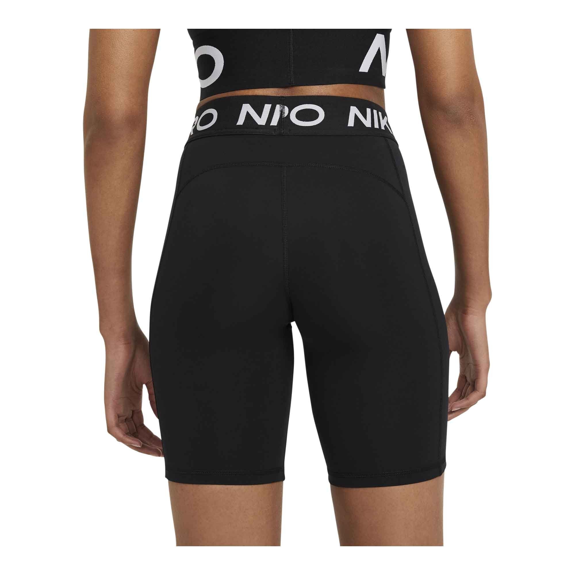 ★★Nike★★ Pro 365 8 inch Shorts W Black White CZ9841010 C Nike Pro 365 Women's 8
