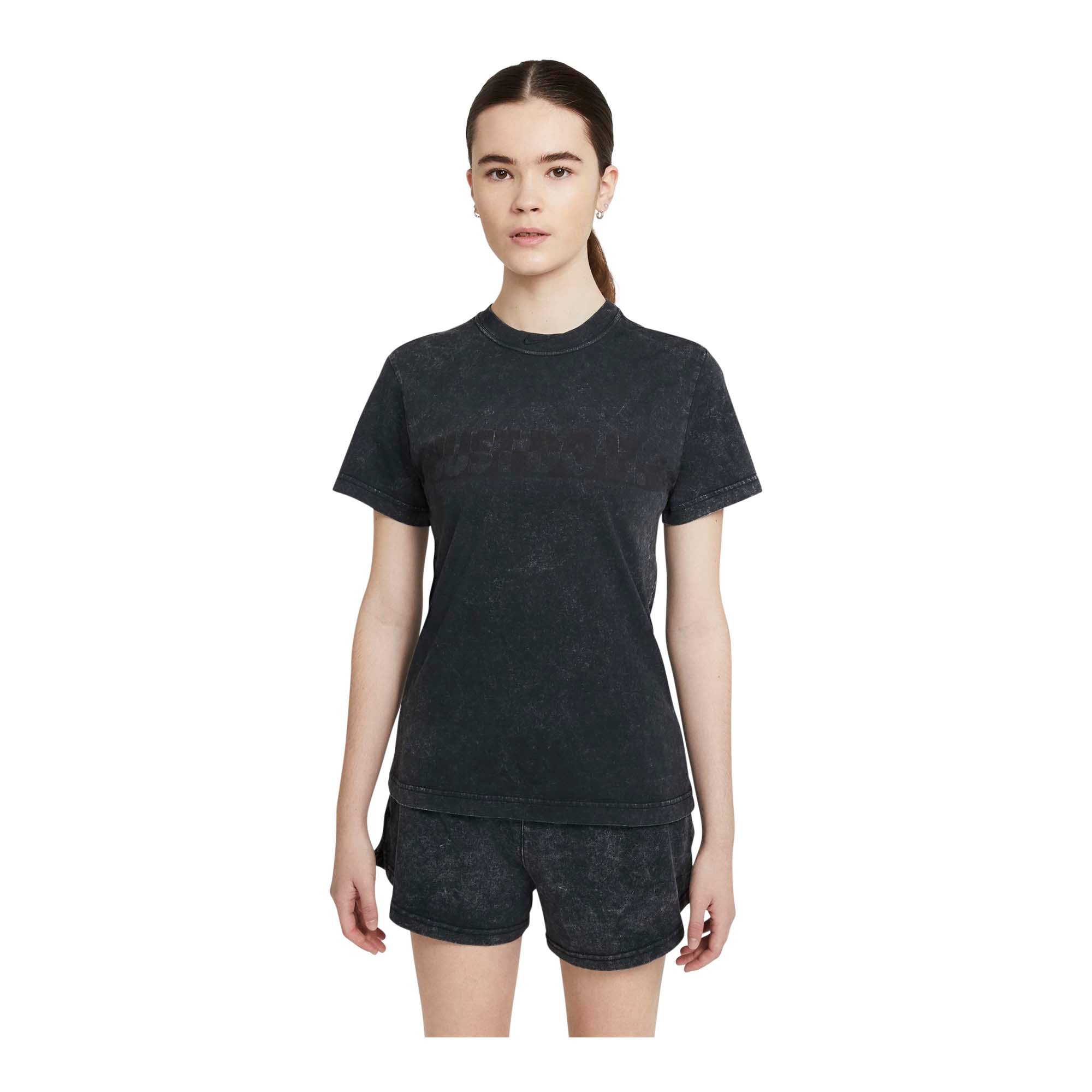 Nike Sportswear Women's Washed Short-Sleeve Top - T-Shirts