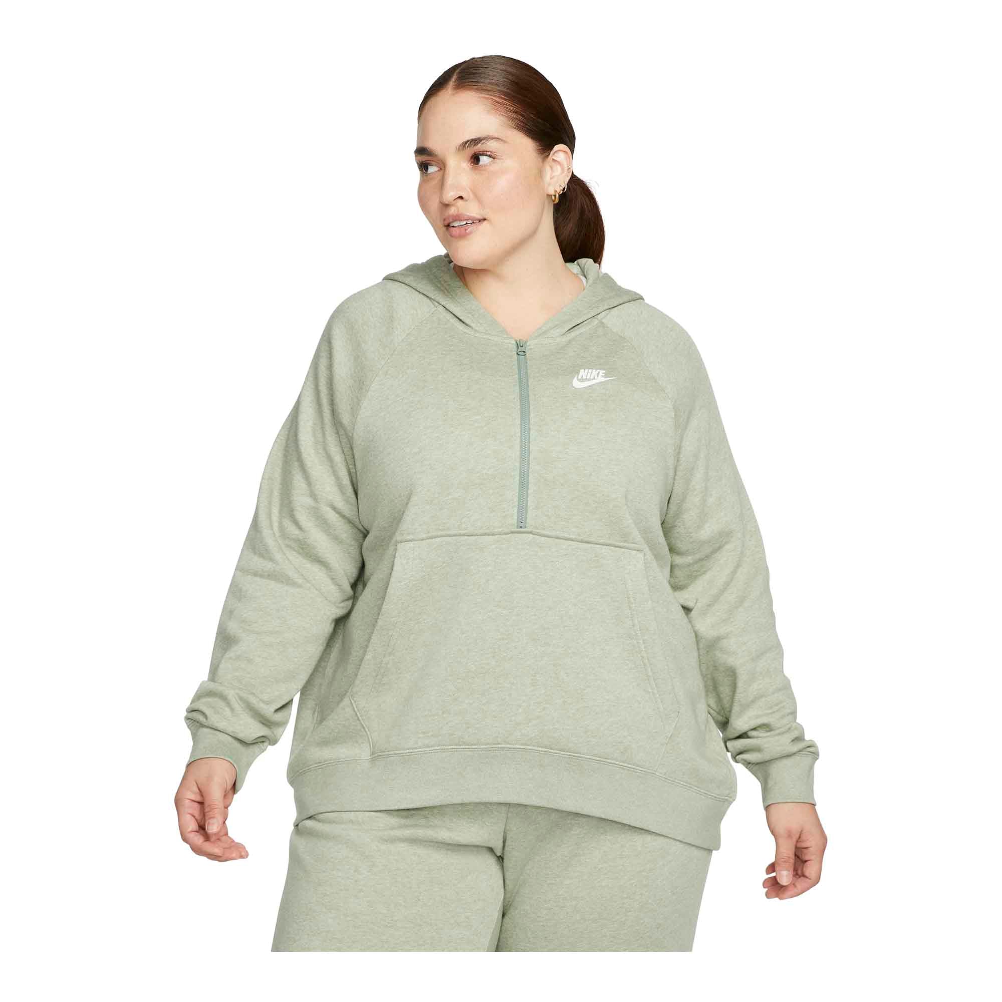 Nike Sportswear Club Essential Women's 1/4-Zip Fleece Hoodie - Jackets and Outerwear