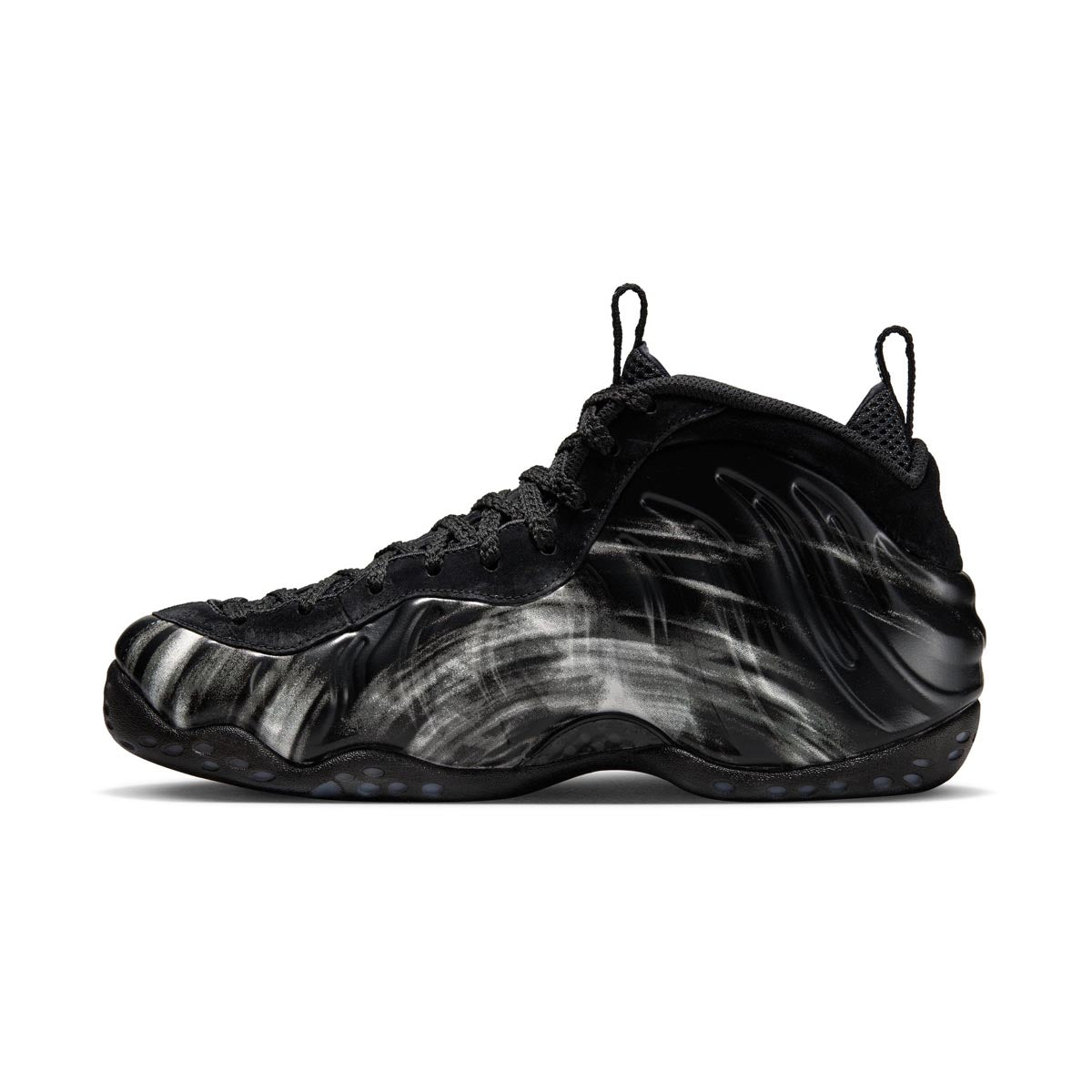 all black nike foamposite