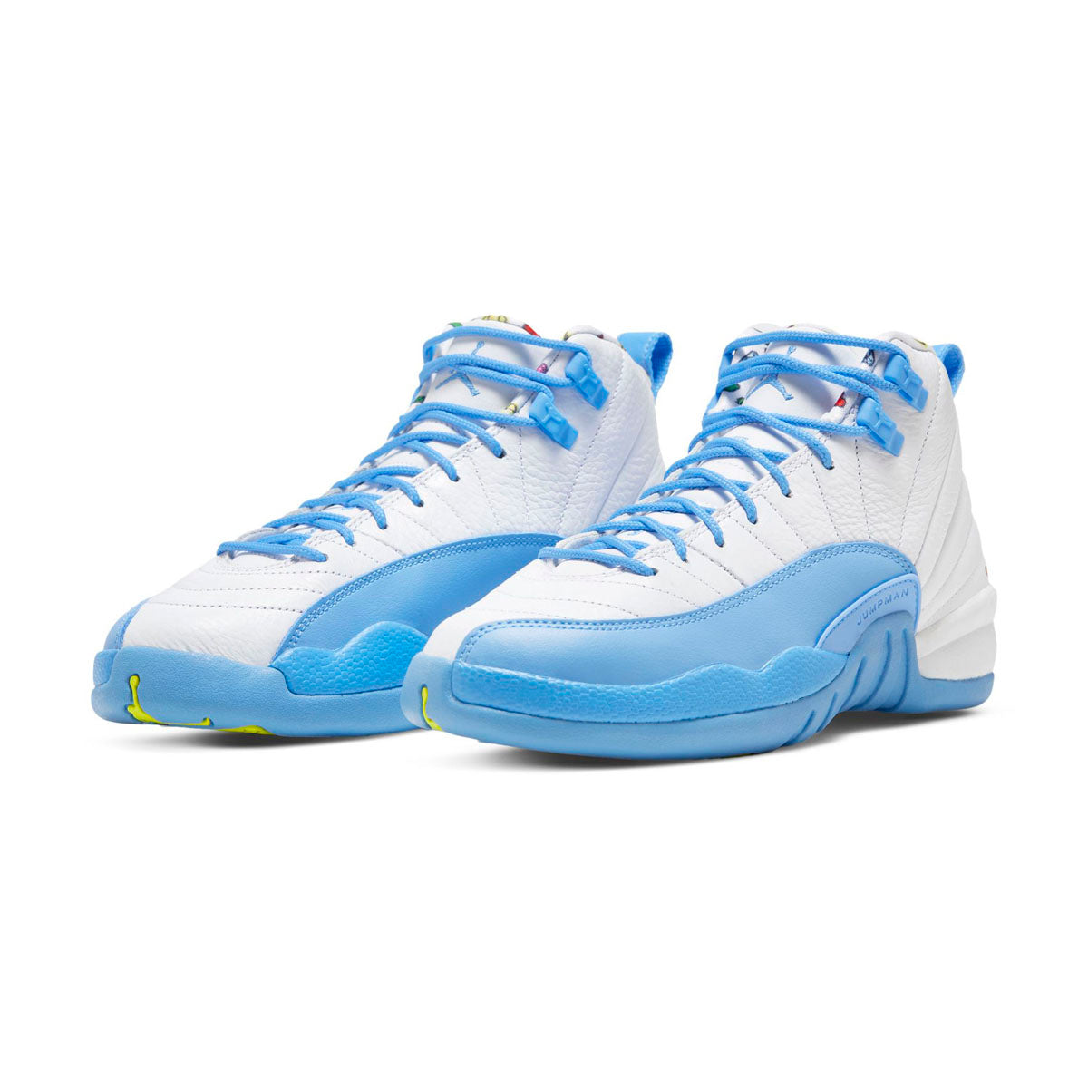 jordan 12 light blue and white