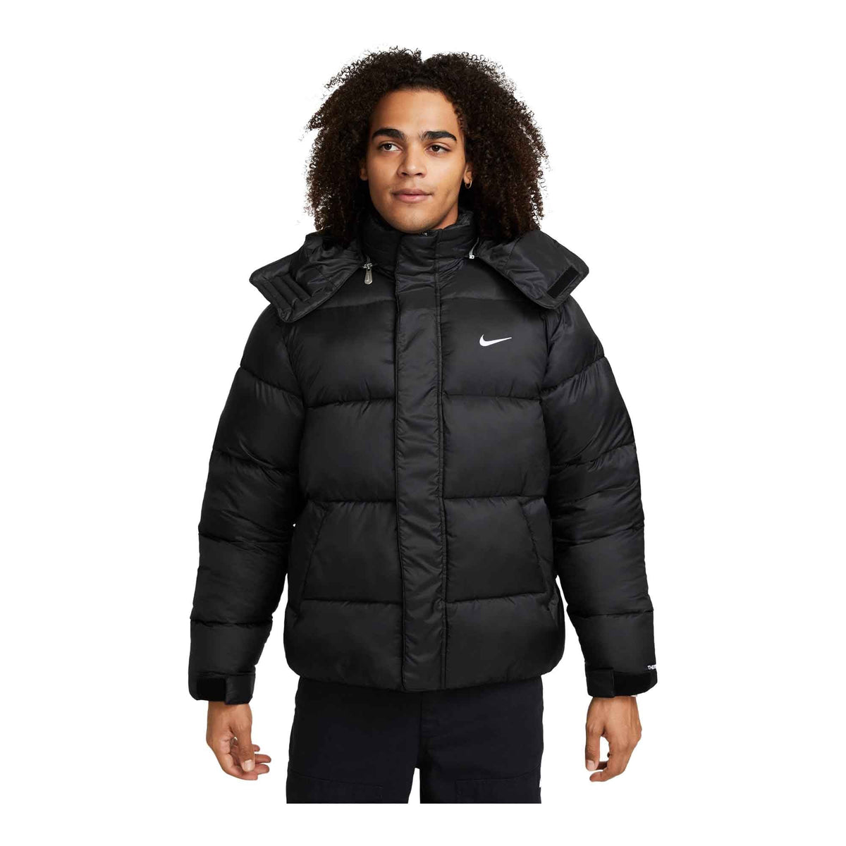 Buy RIGO Black Solid Polyester Regular Fit Men's Puffer Jacket | Shoppers  Stop