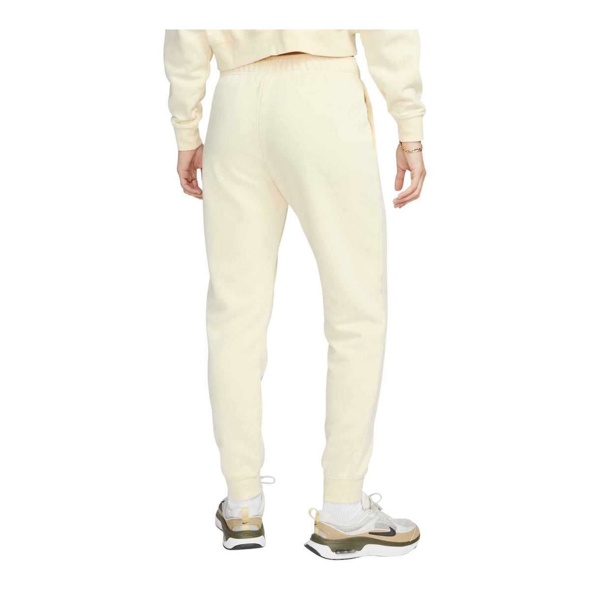 Nike Sportswear GYM VINTAGE EASY PANT - Tracksuit bottoms -  sesame/white/beige - Zalando.de
