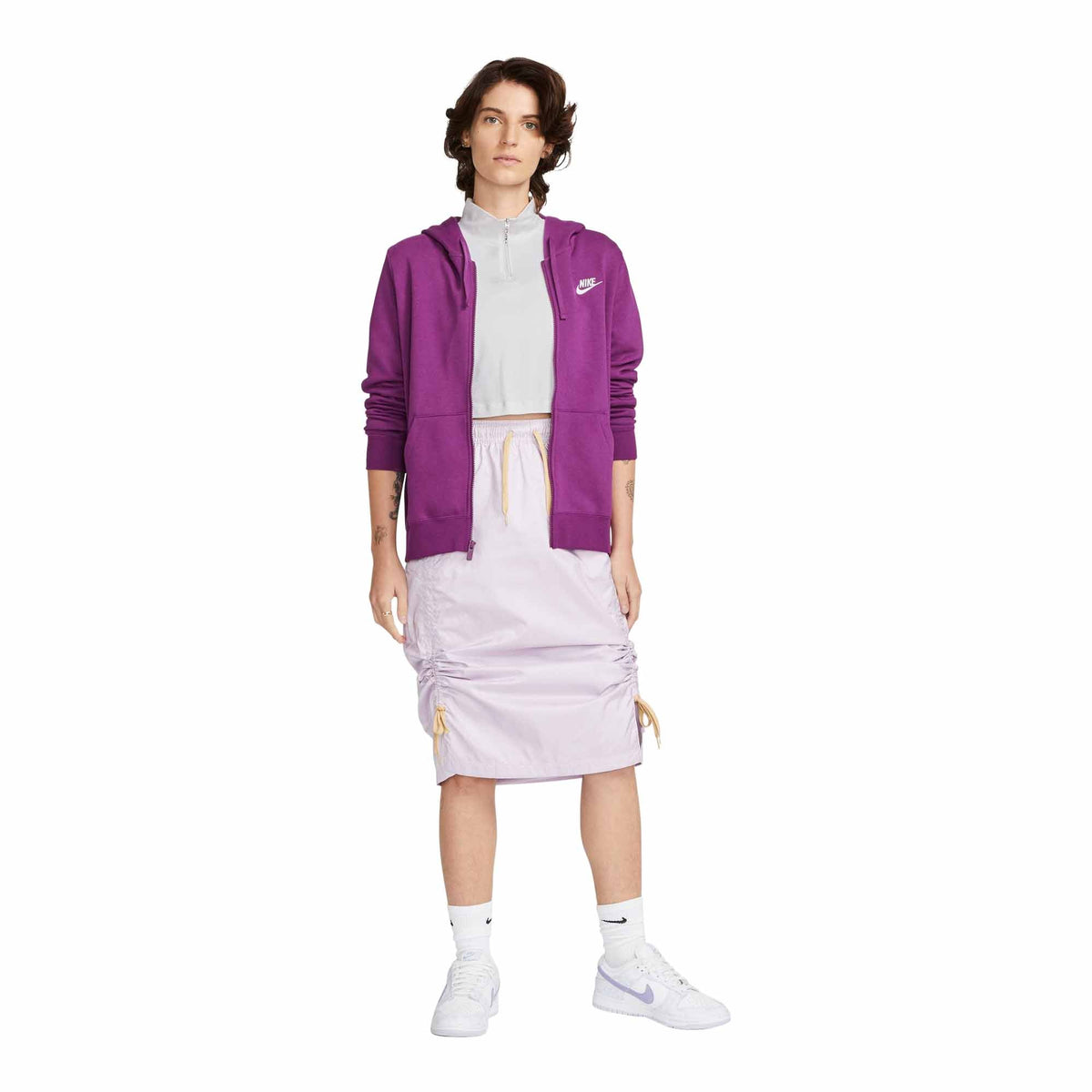 Shop Nike Sportswear Club Fleece Women's Full-Zip Hoodie Shop Nike Sportswear Club Fleece Women's Full-Zip Hoodie