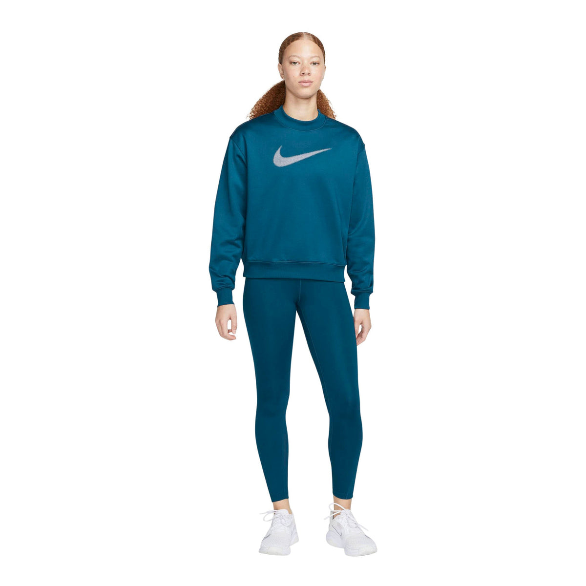 Nike Therma-FIT All Time Women&#39;s Graphic Crew-Neck Sweatshirt