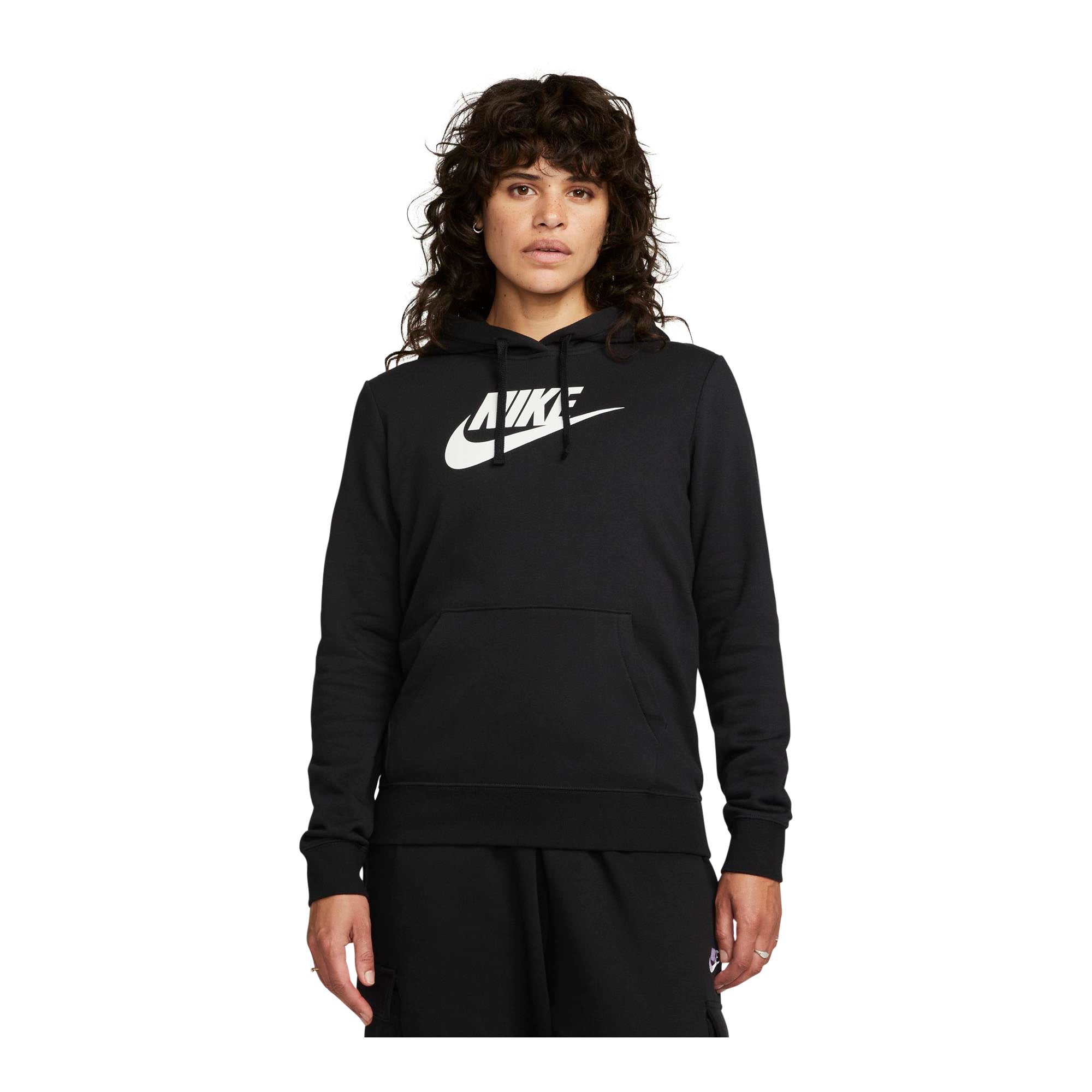 Nike Sportswear Club Fleece Women's Logo Pullover Hoodie - NIKE