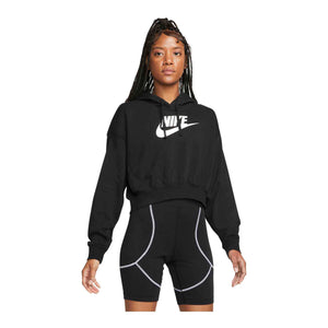 Nike Sportswear Club Fleece Women's Oversized Crop Graphic Hoodie