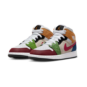 Air Jordan 1 Mid SE Big Kids' Shoes