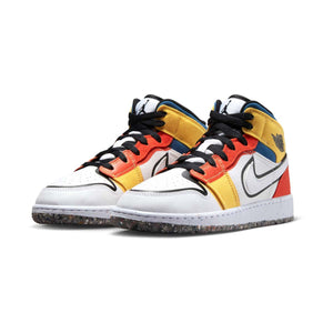 Air Jordan 1 Mid SE Big Kids' Shoes