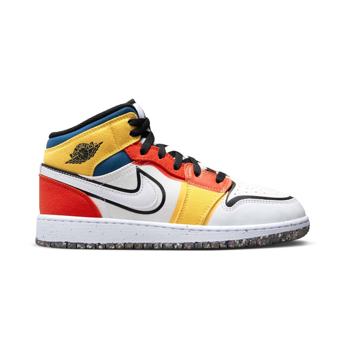 Air Jordan 1 Mid SE Big Kids' Shoes - 