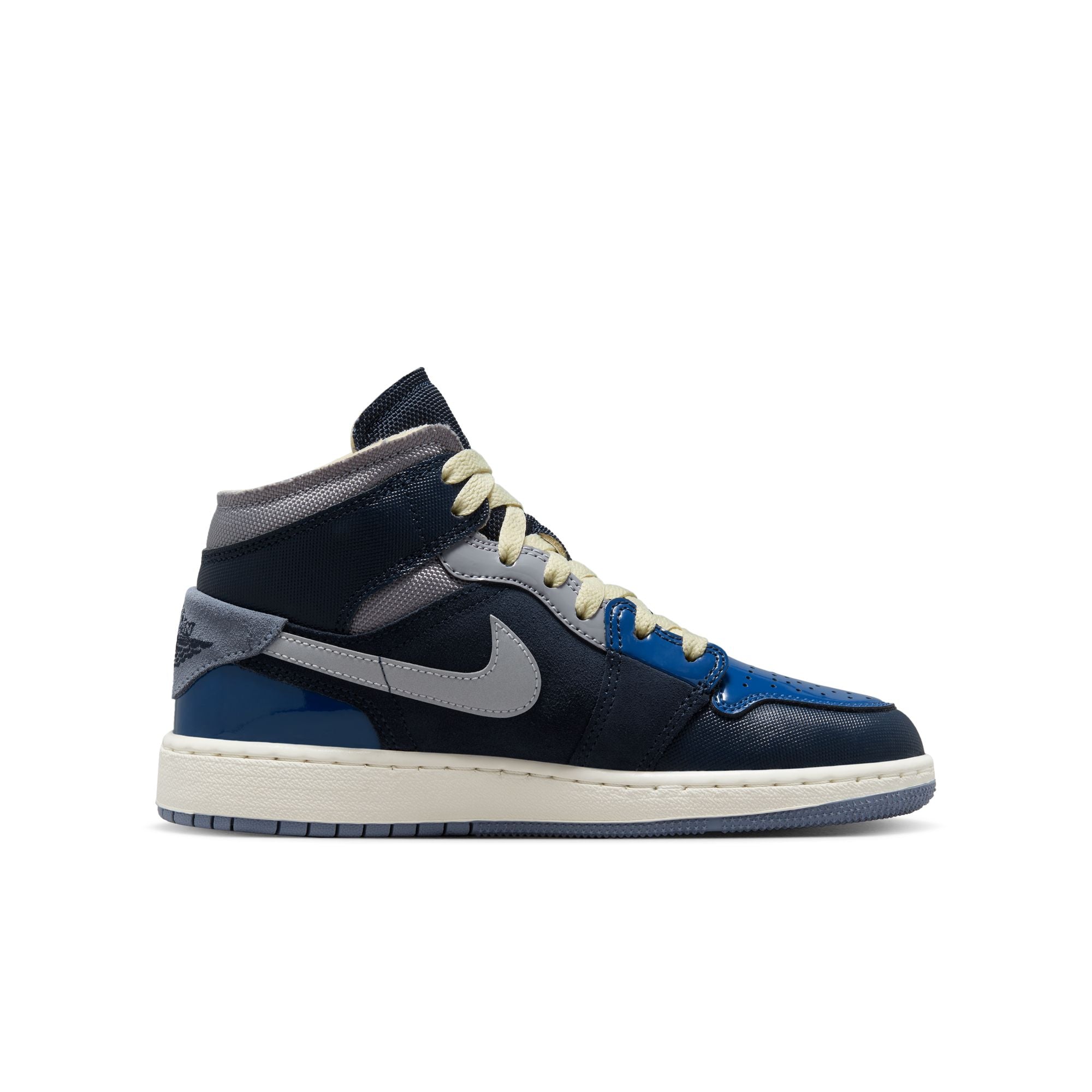 Air Jordan 1 Mid SE Craft Big Kids' Shoes - 