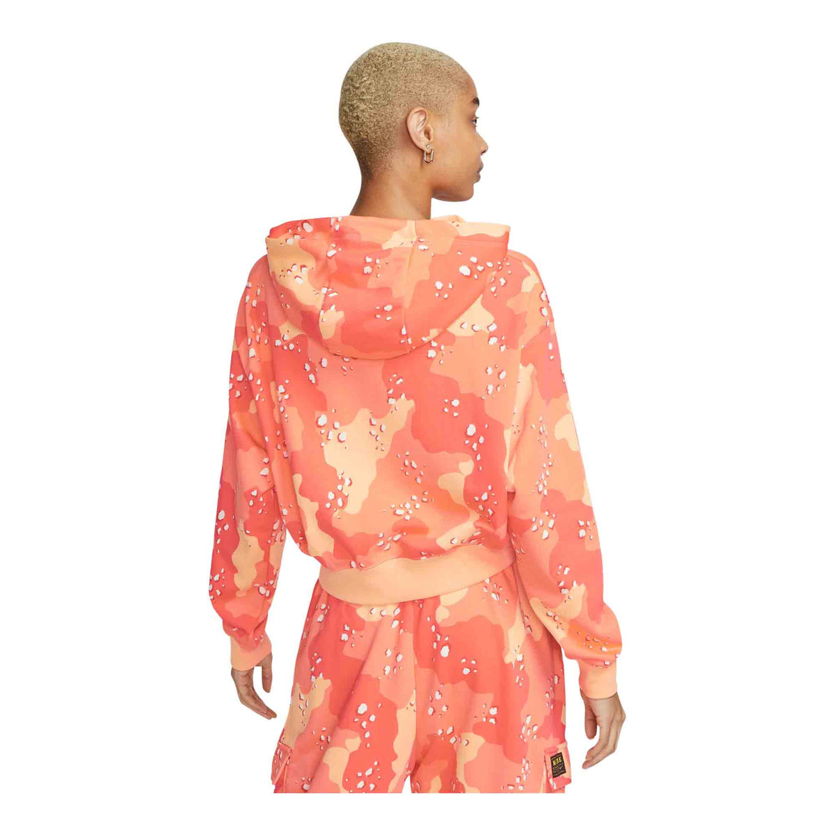 Nike Sportswear Club Fleece Women's Cropped Camo Hoodie