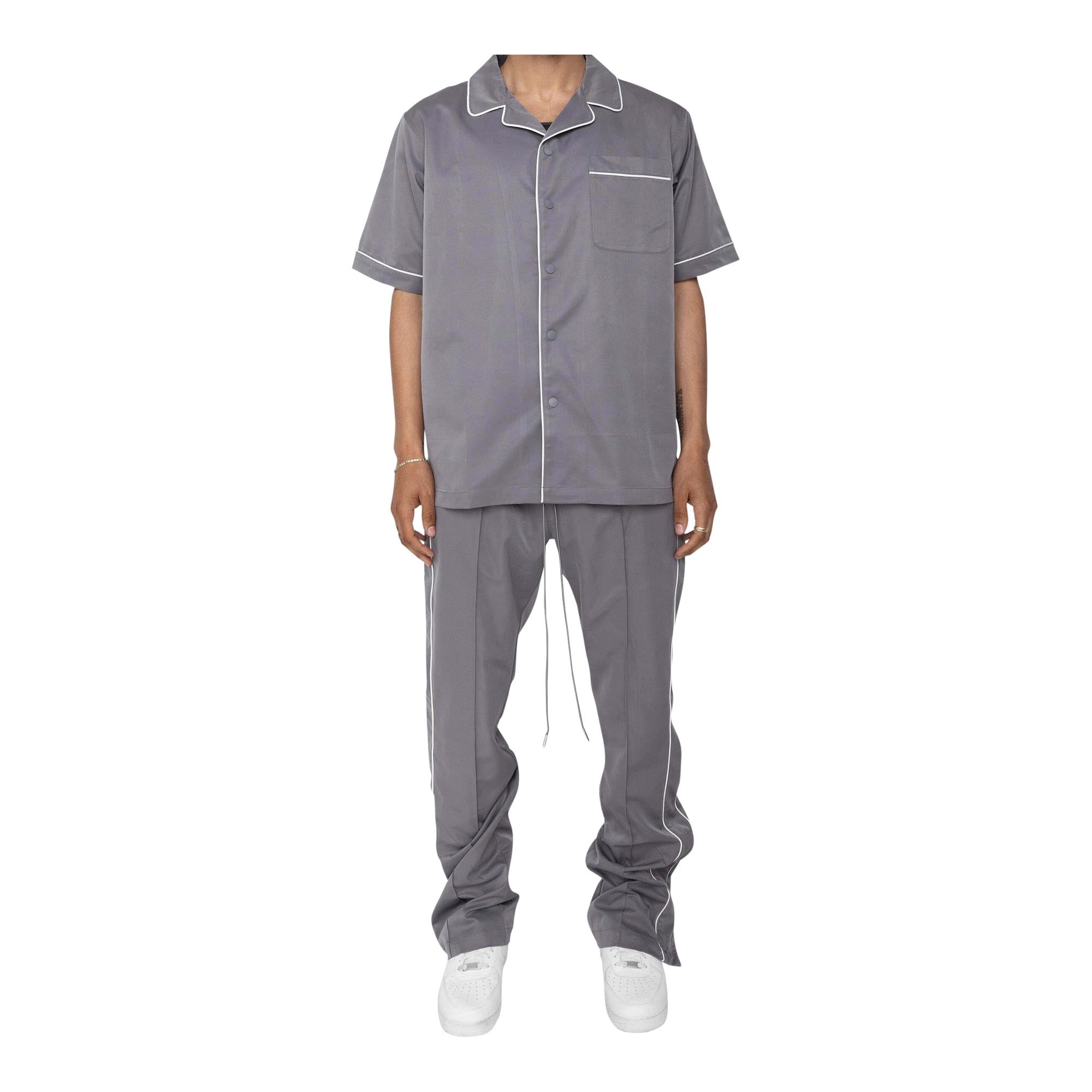 Downtown Track Grey Pants - 