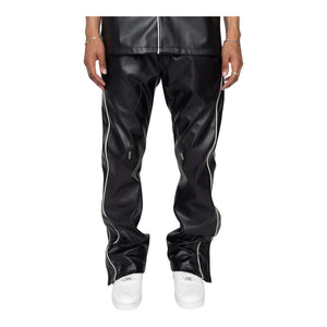 Downtown Track Black Pants