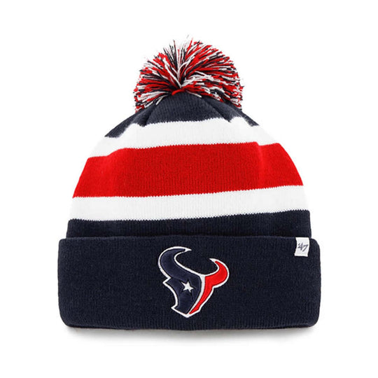 Houston Texans Navy Breakaway Cuff Knit (OSFA)