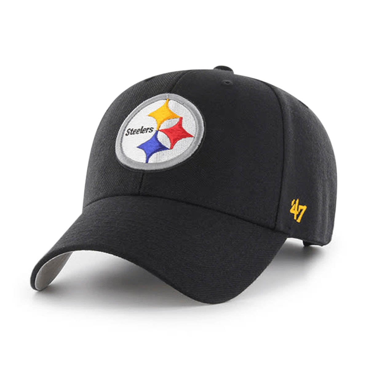 Pittsburgh Steelers Black 47 MVP - OSFA - 