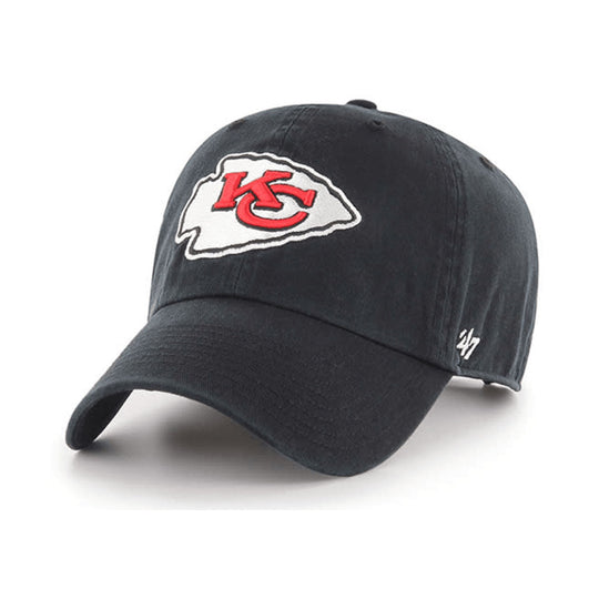 Kansas City Chiefs Black 47 Clean up (OSFA)