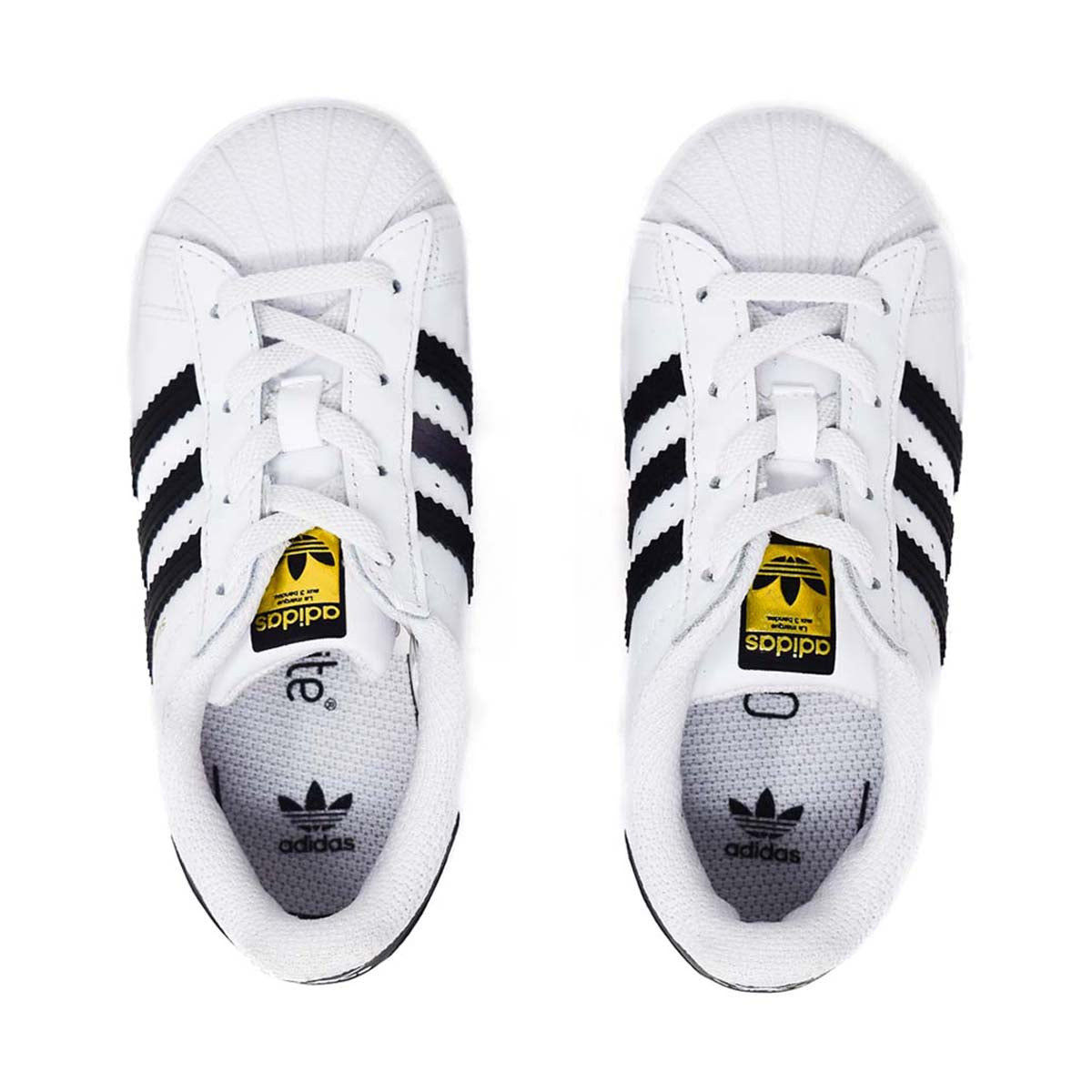 adidas Kids' Toddler Superstar Shoes, Size 6, White/Black/White adidas Kids' Toddler Superstar Shoes, Size 6, White/Black/White