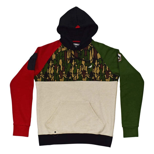Tree Bark Camo Upper Hoodie