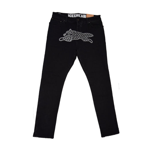 REFLECTIVE JEAN BLACK JEAN