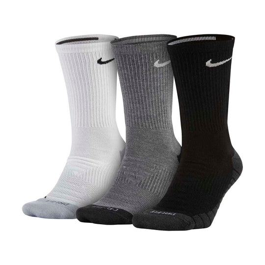 Nike Everyday Max Cushioned Training Crew Socks (3 Pairs) - Large