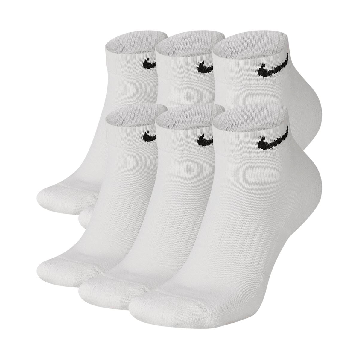 badminton Voorstel Tahiti Nike Everyday Cushioned Training Low Socks (6 Pairs) - Millennium Shoes