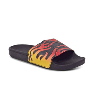 Men's Vans Flames Slide-On