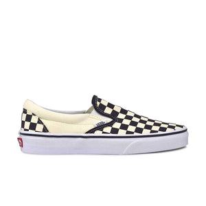 VANS Classic Slip-On Black/White 'Checkerboard' Shoes