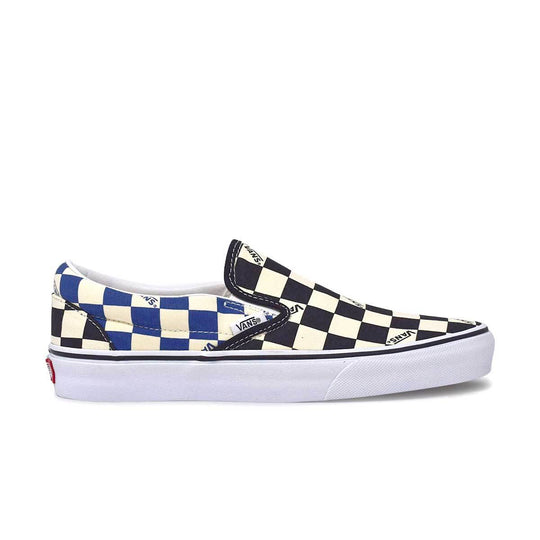 Big Check Slip-On Black/Navy